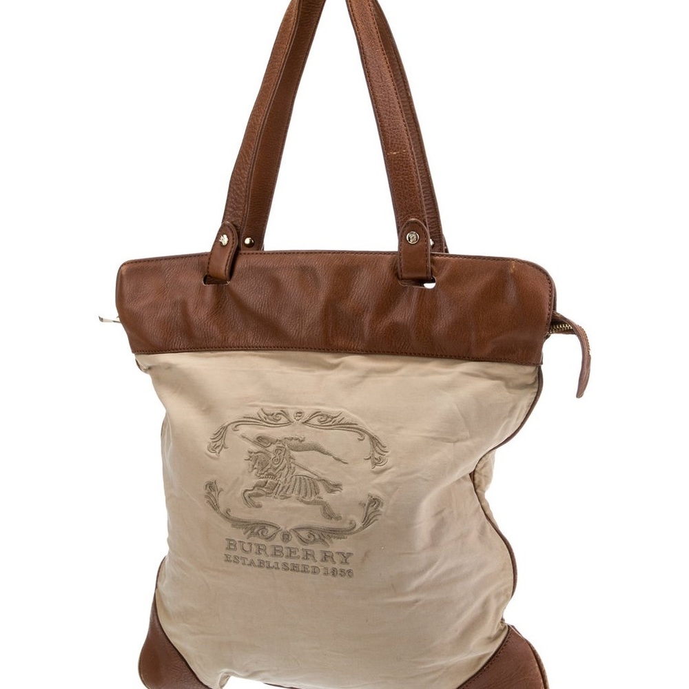 Burberry Canvas Tote Bag